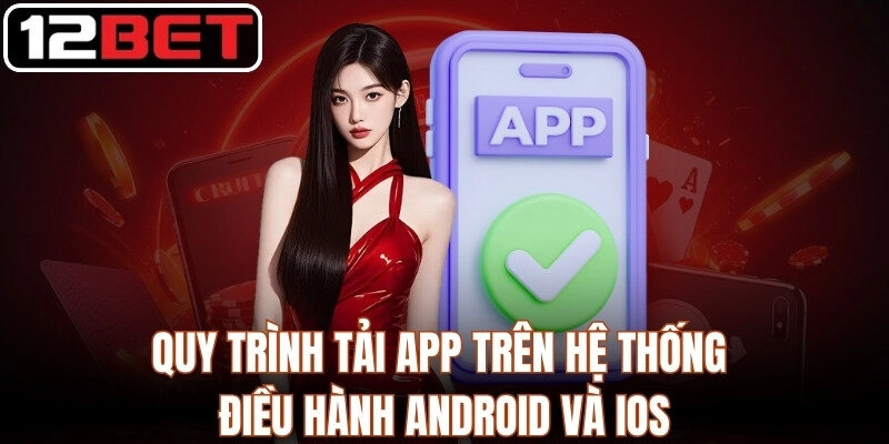 Quy trình tải app trên hệ thống điều hành Android và iOS